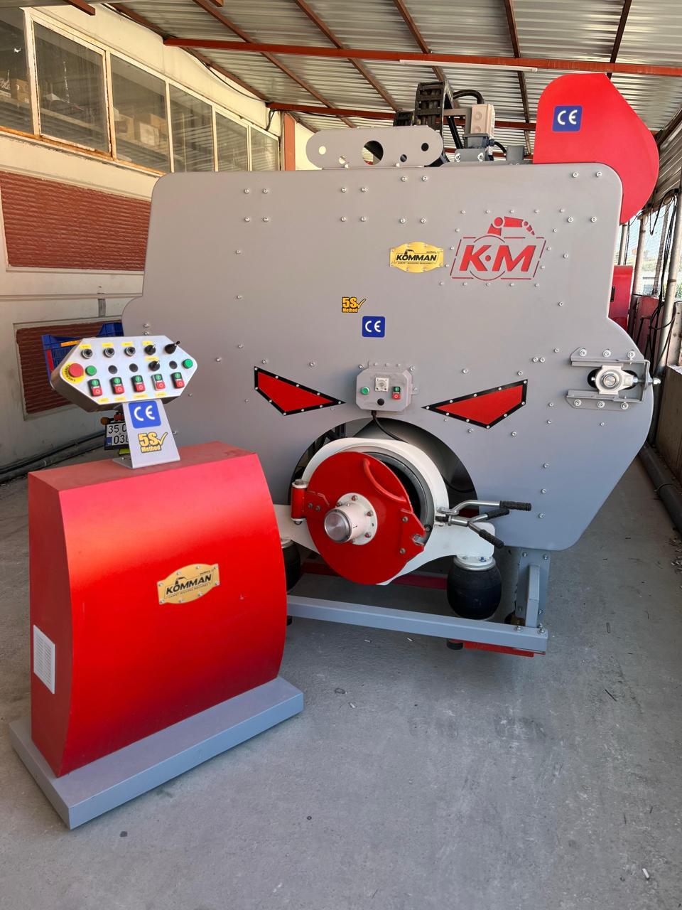 Industrial rug centrifuge and washing equipment used by Carpet Revival Solutions to ensure deep cleaning and restoration.